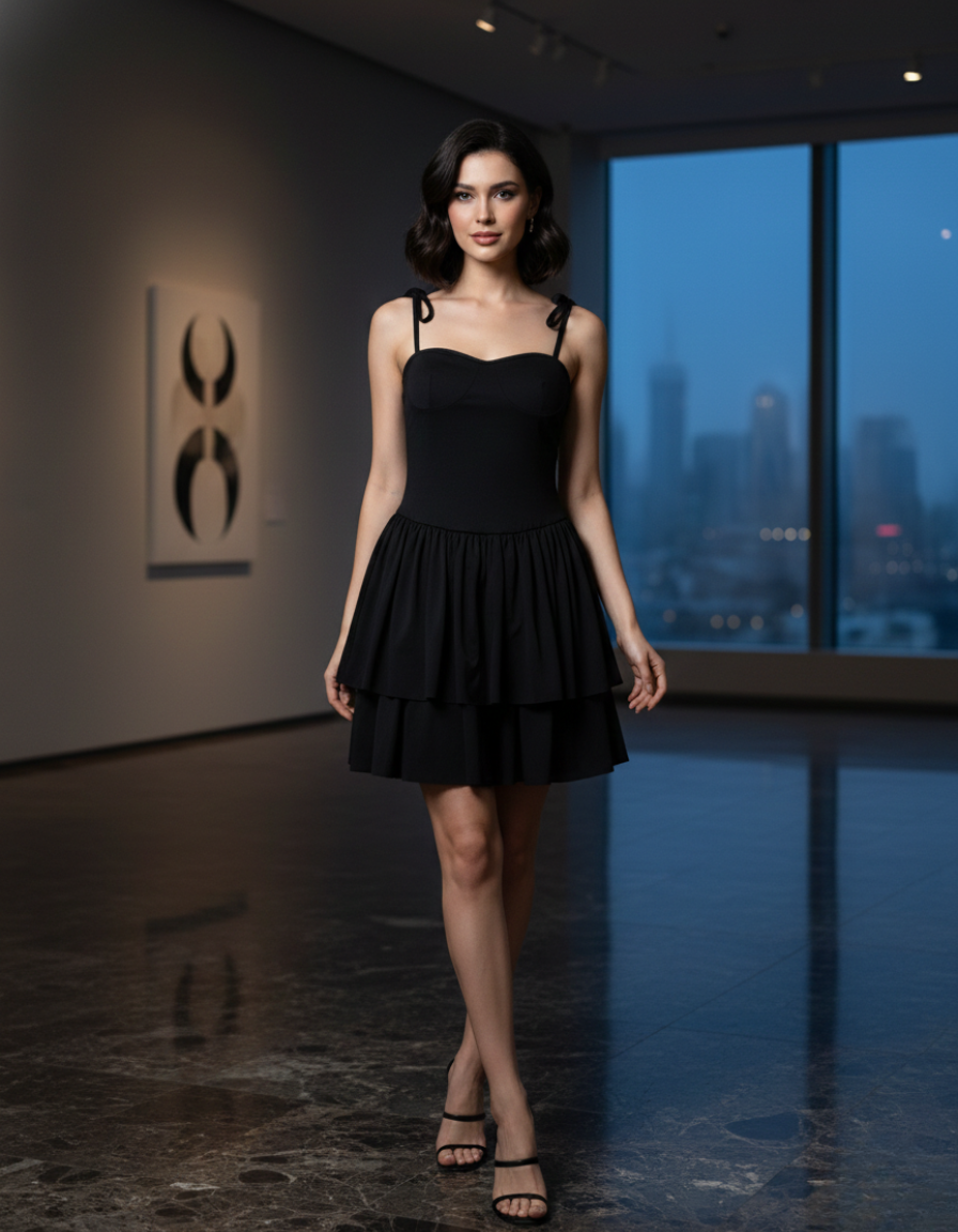 Midnight Gallery Dress
