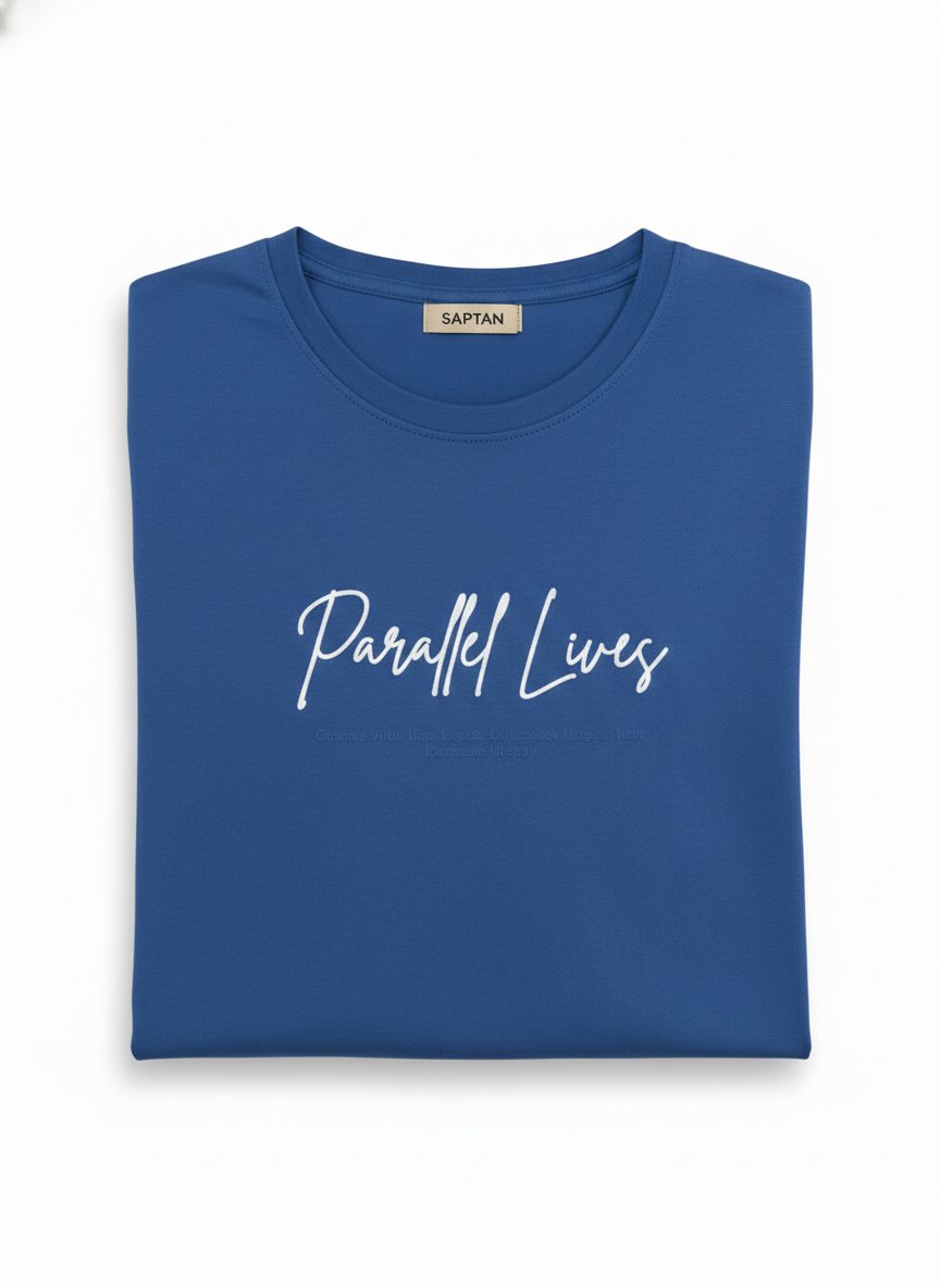 Parallel Lives Dark Blue Tshirt