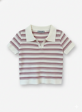 Pink & White Stripped Tshirt