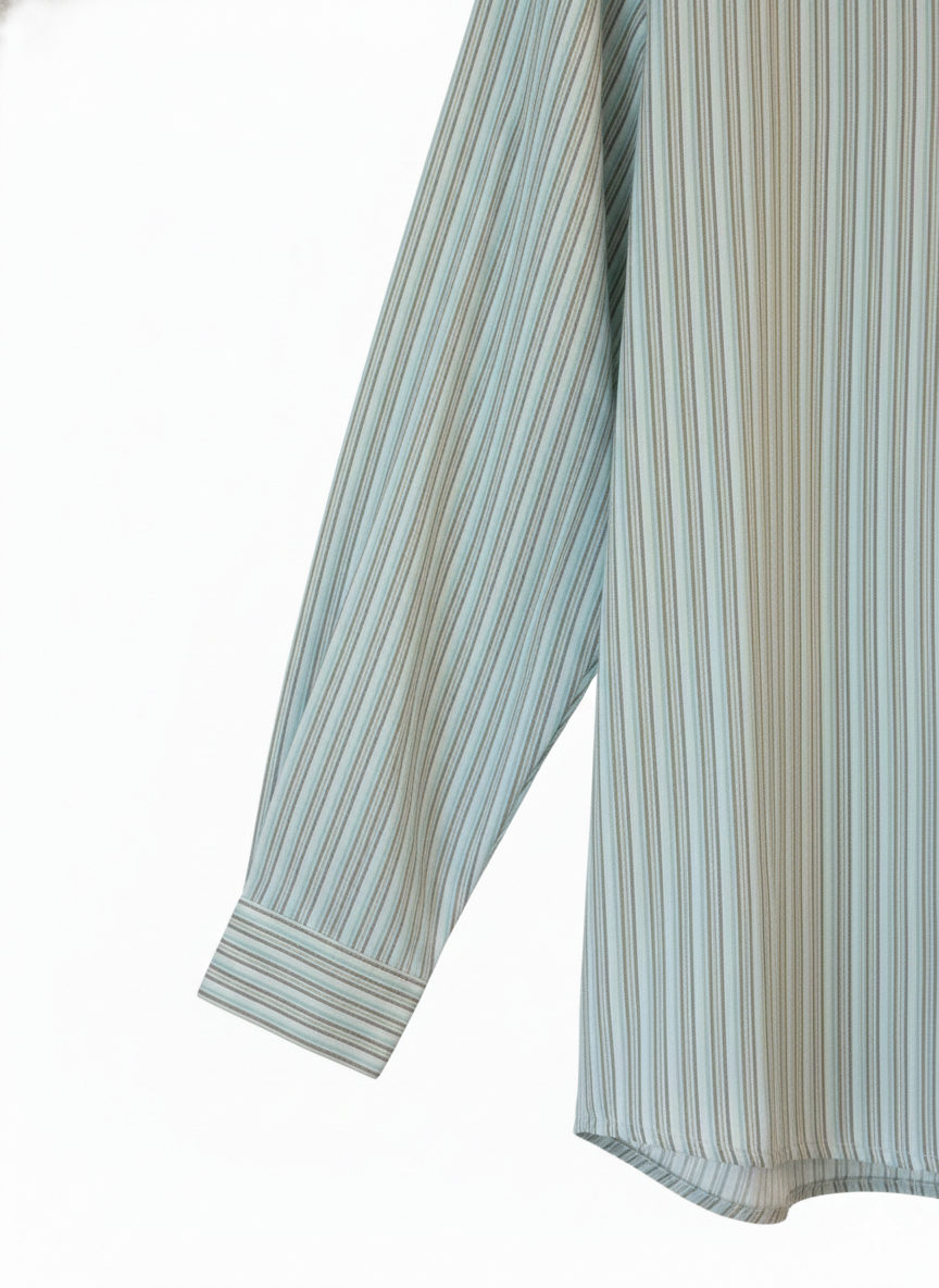 Green Stripped Shirt