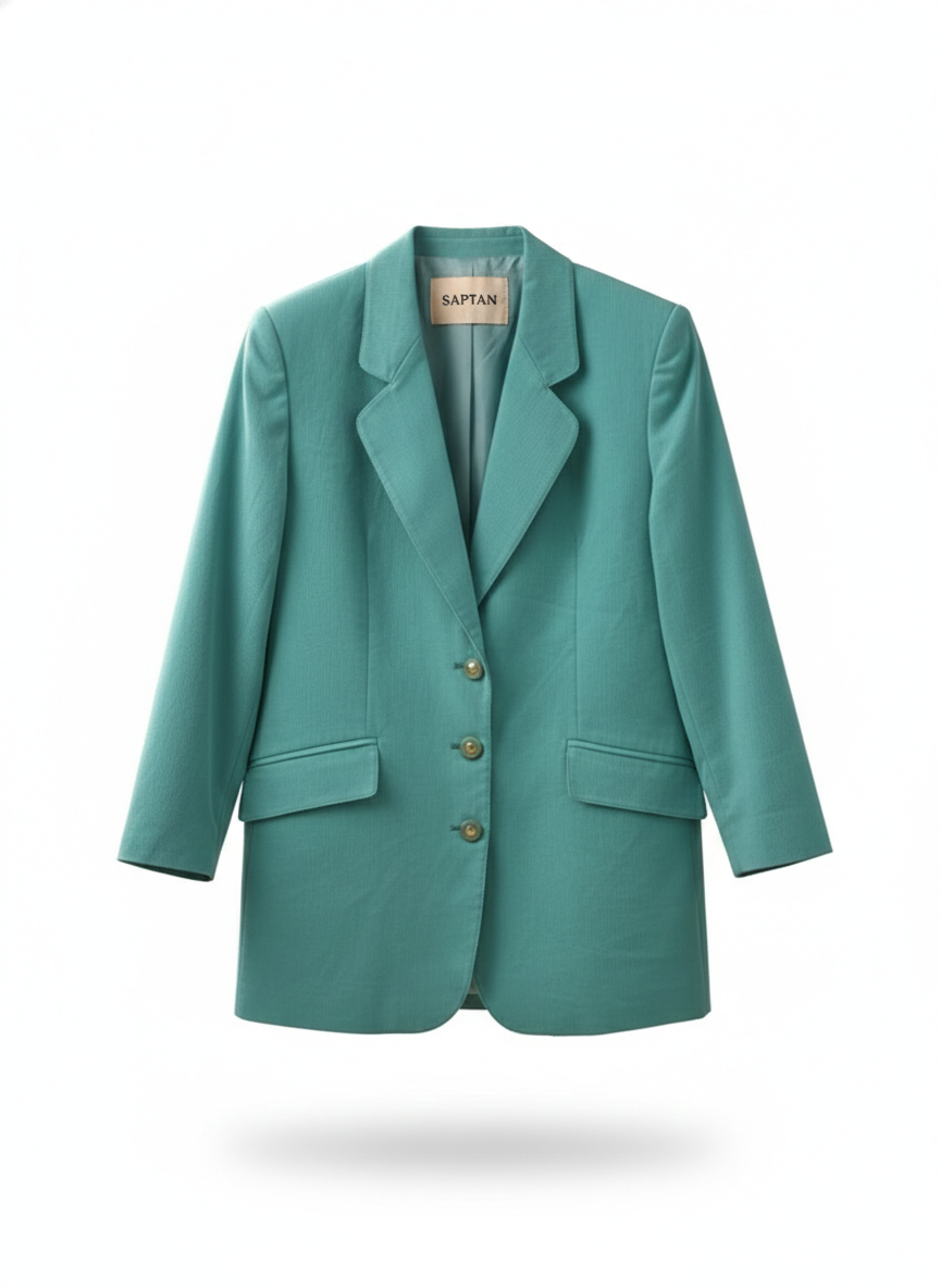 Blue Striped Blazer