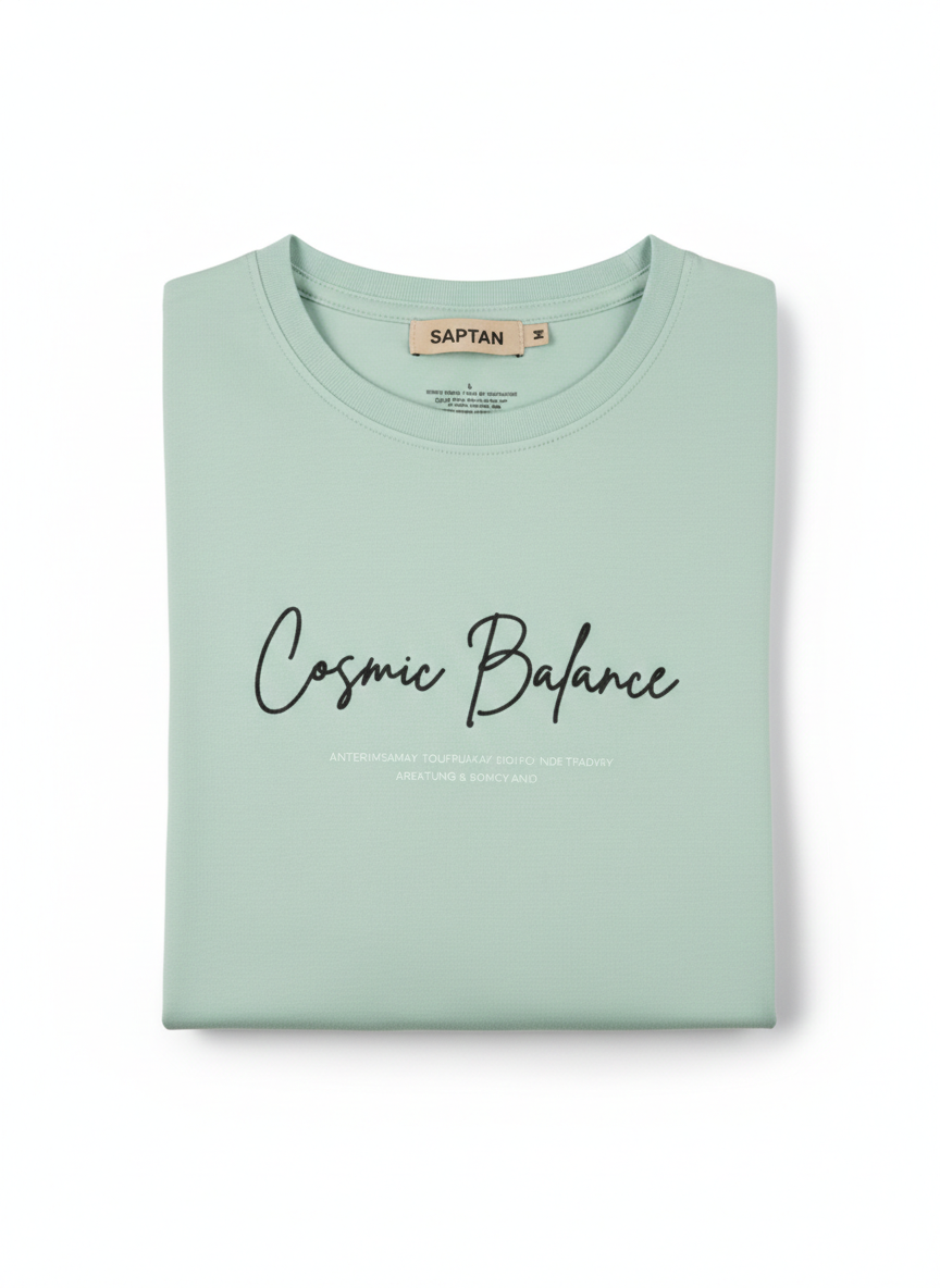 Cosmic Balance Green Tshirt