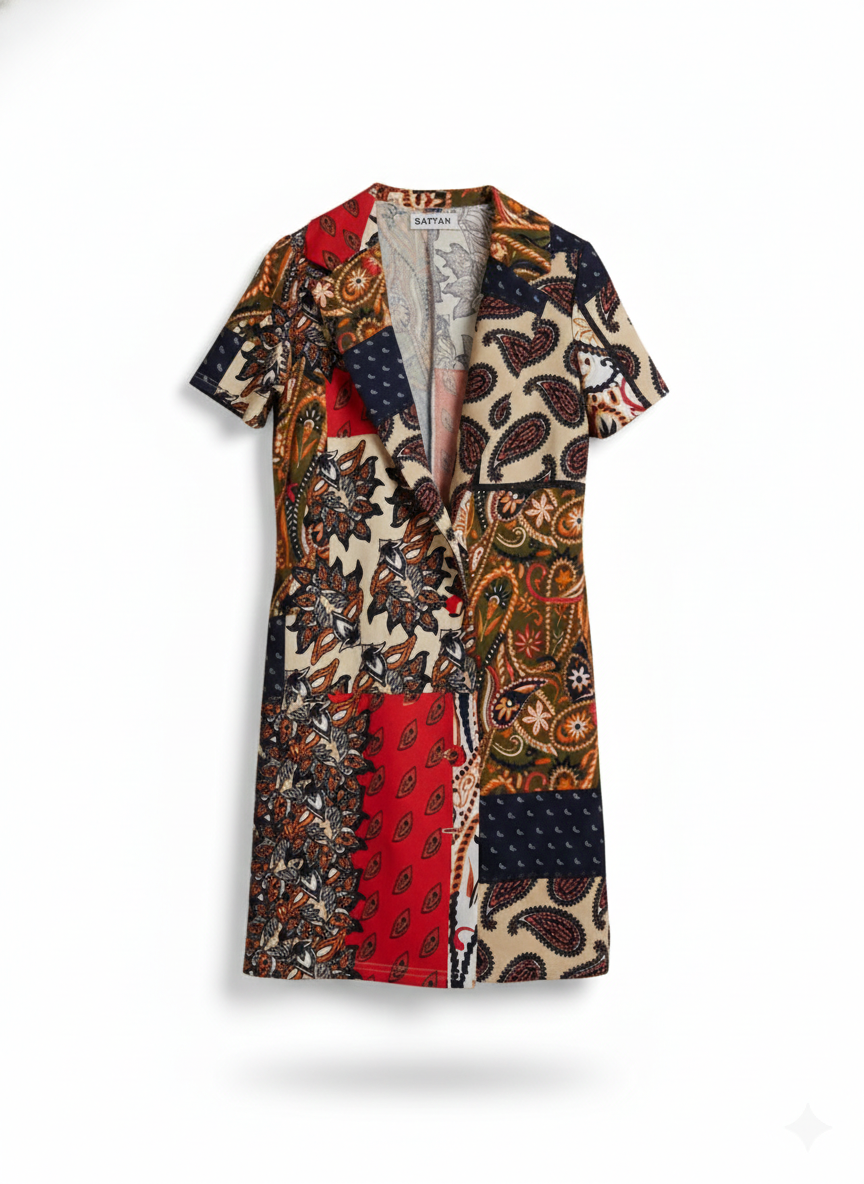 Winter Blazer Dress