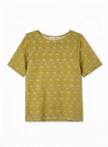Light Green Cotton Thread Work Top