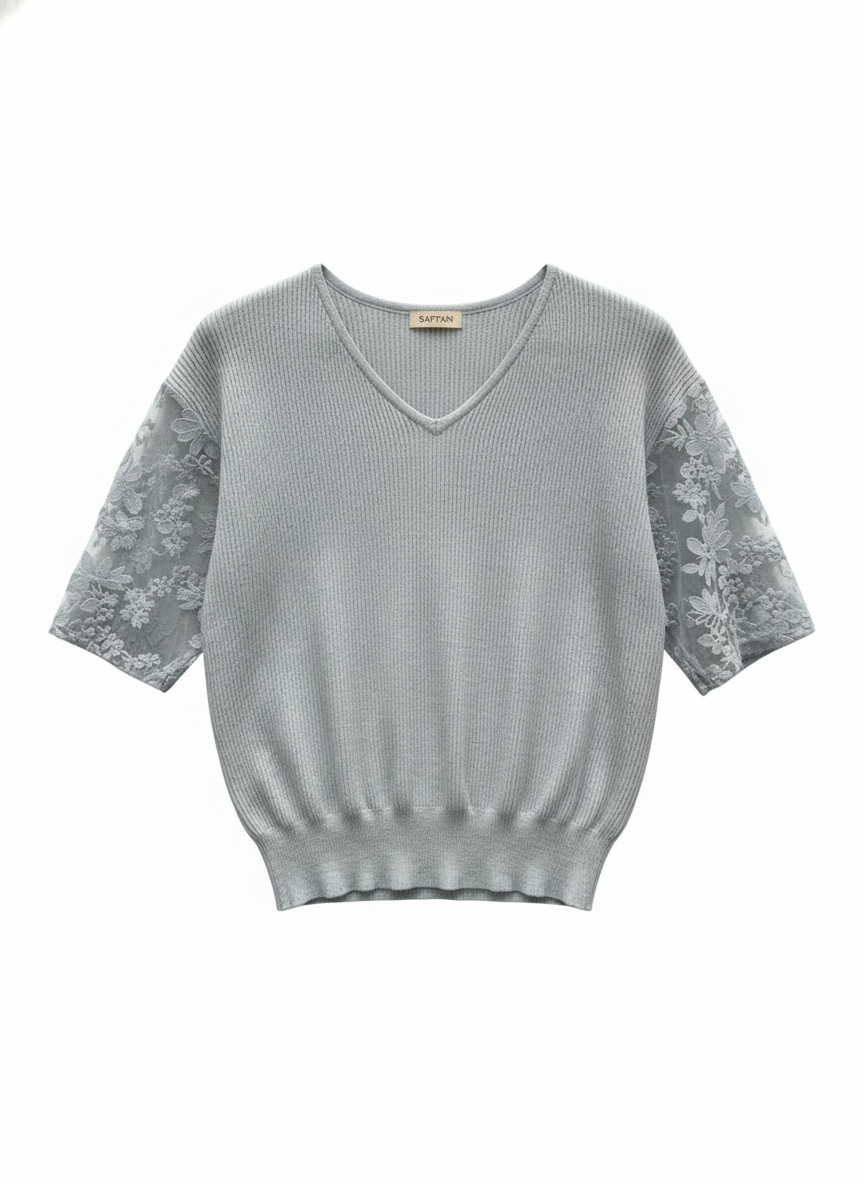 Grey Winter Top