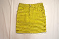Polka Dot Denim Skirt
