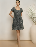 Monochrome Muse Dress