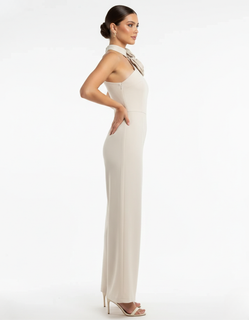 Alabaster Rose One Shoulder Jumper