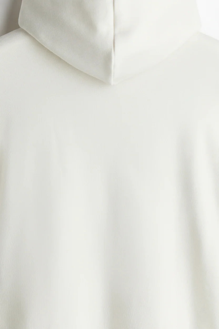 Everest Essential White Unisex Hoodie