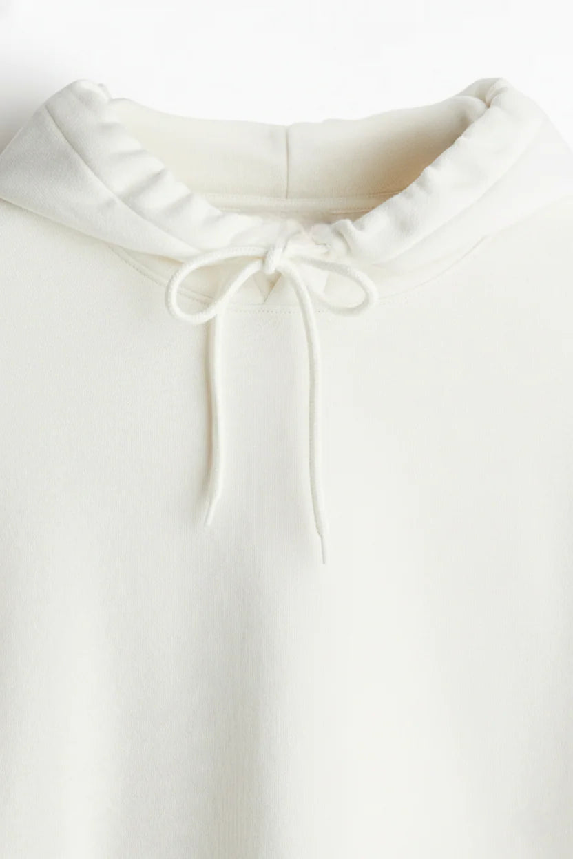 Everest Essential White Unisex Hoodie
