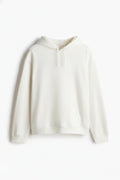 Everest Essential White Unisex Hoodie