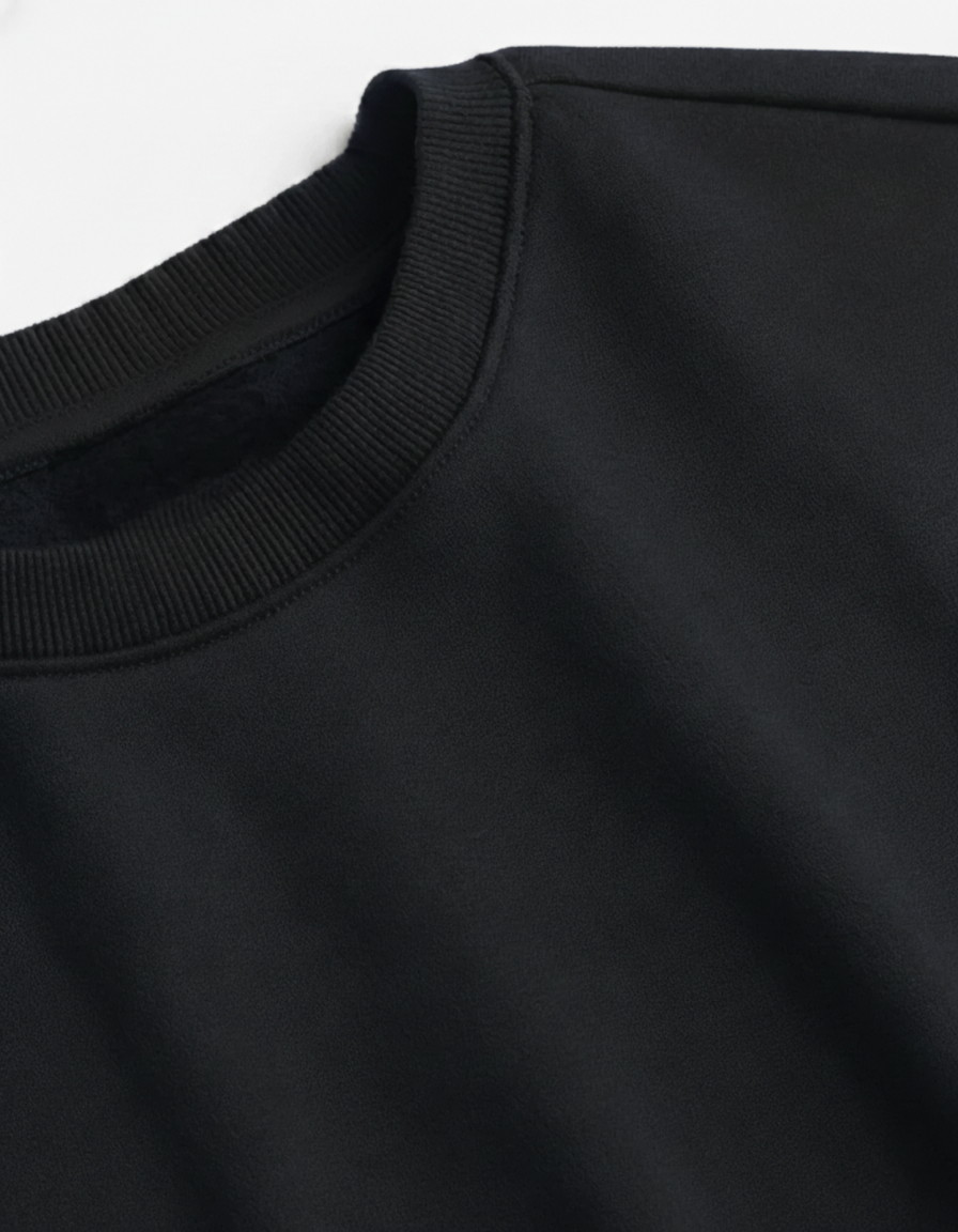 Ultra-Matte Black Sweatshirt Unisex Sweatshirt