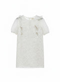 White Sequin Dress