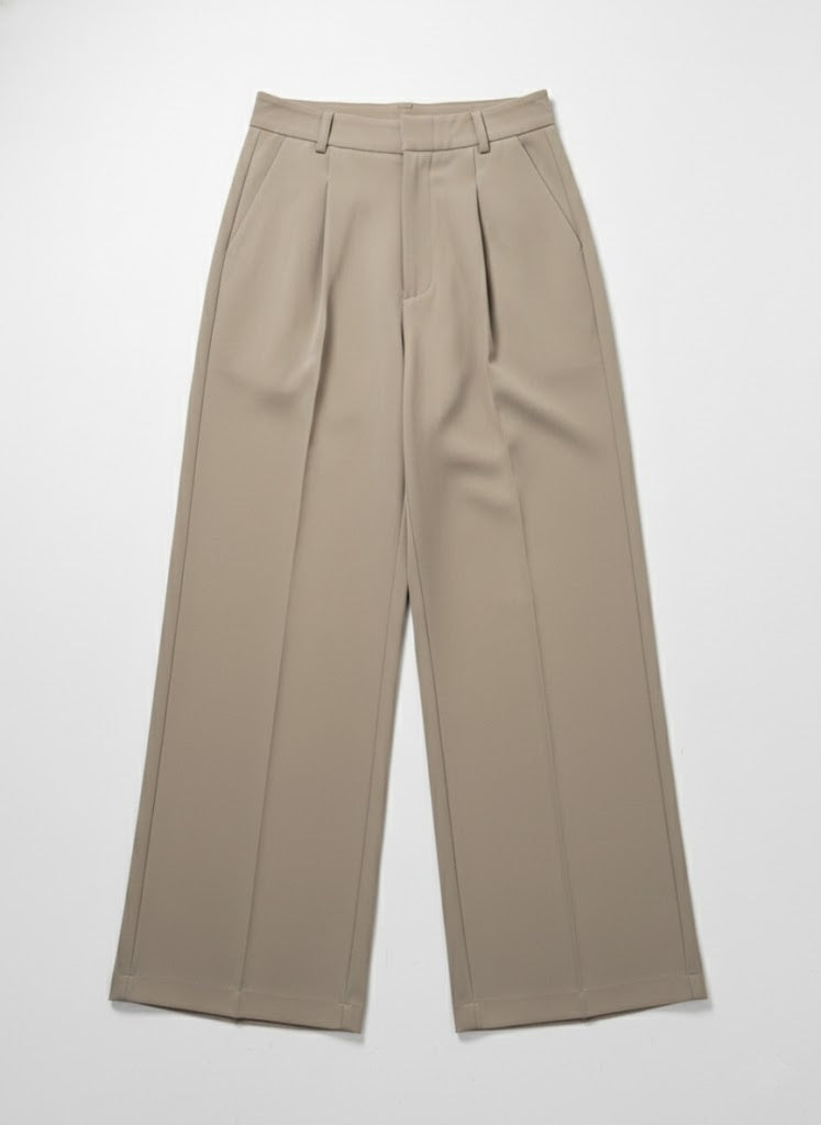 Beige Korean Pant