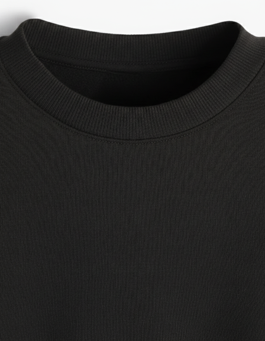 Ultra-Matte Black Sweatshirt Unisex Sweatshirt