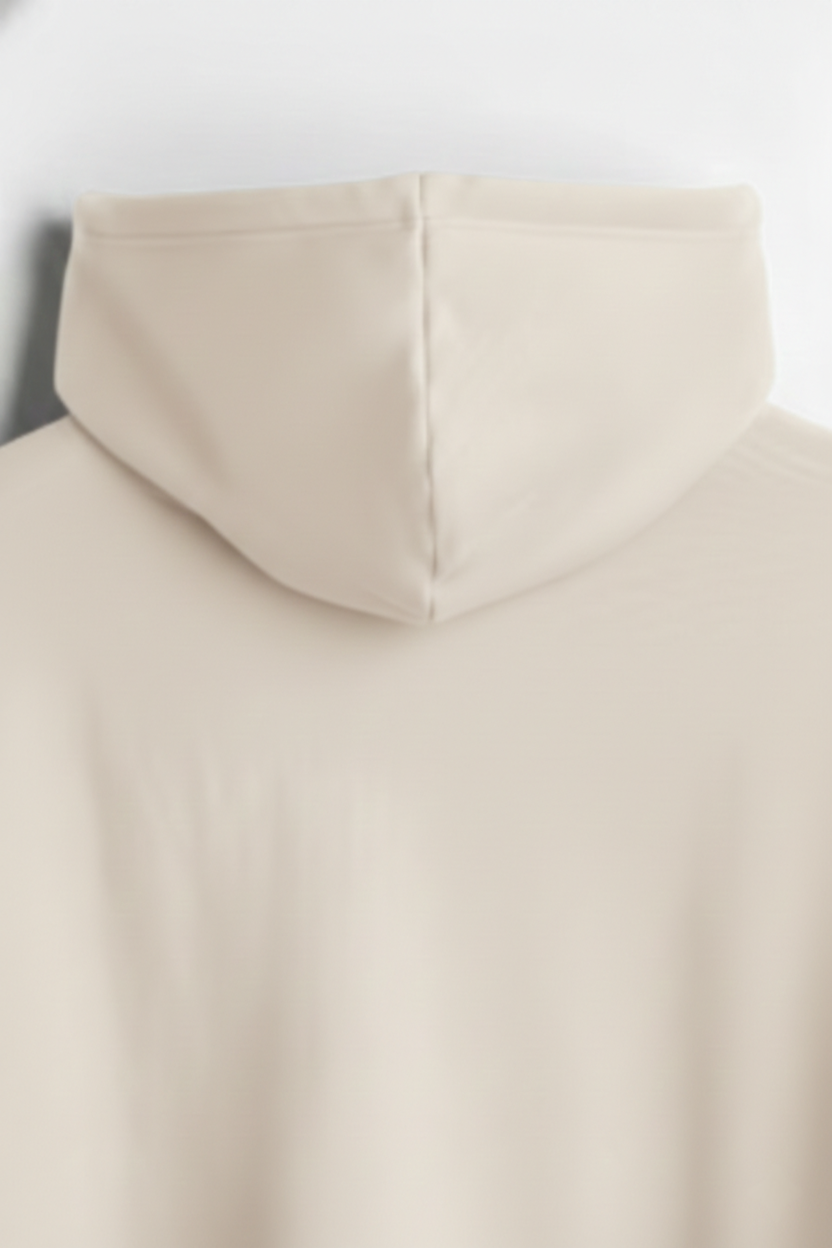 Beige Unisex Hoodie