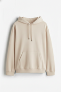 Beige Unisex Hoodie