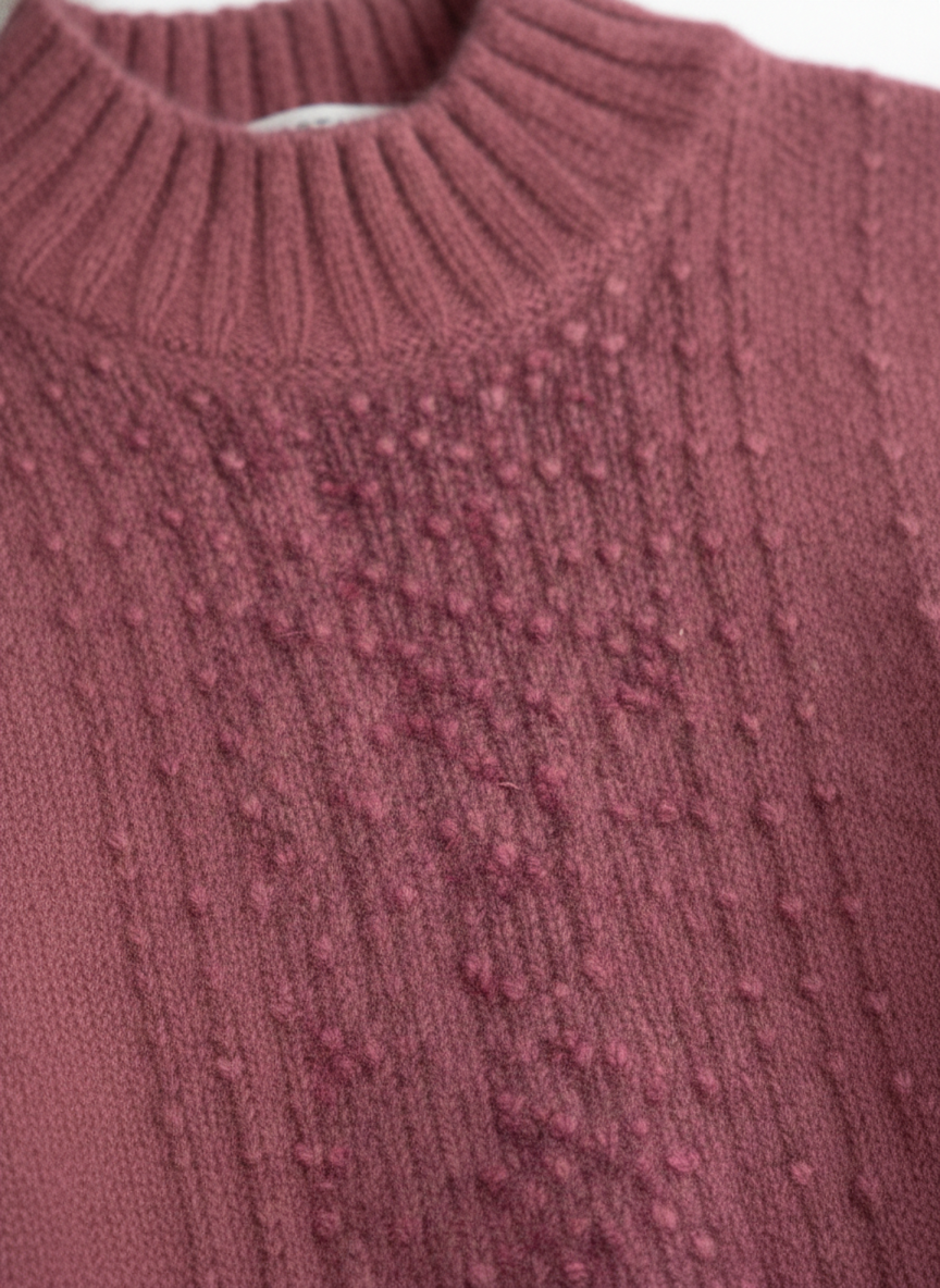 Pink Wollen Sweater