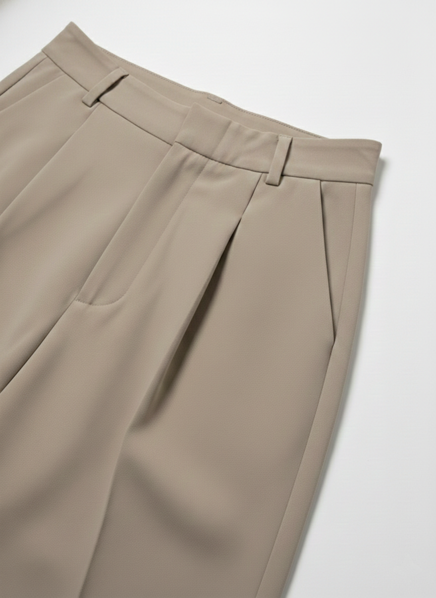 Beige Korean Pant