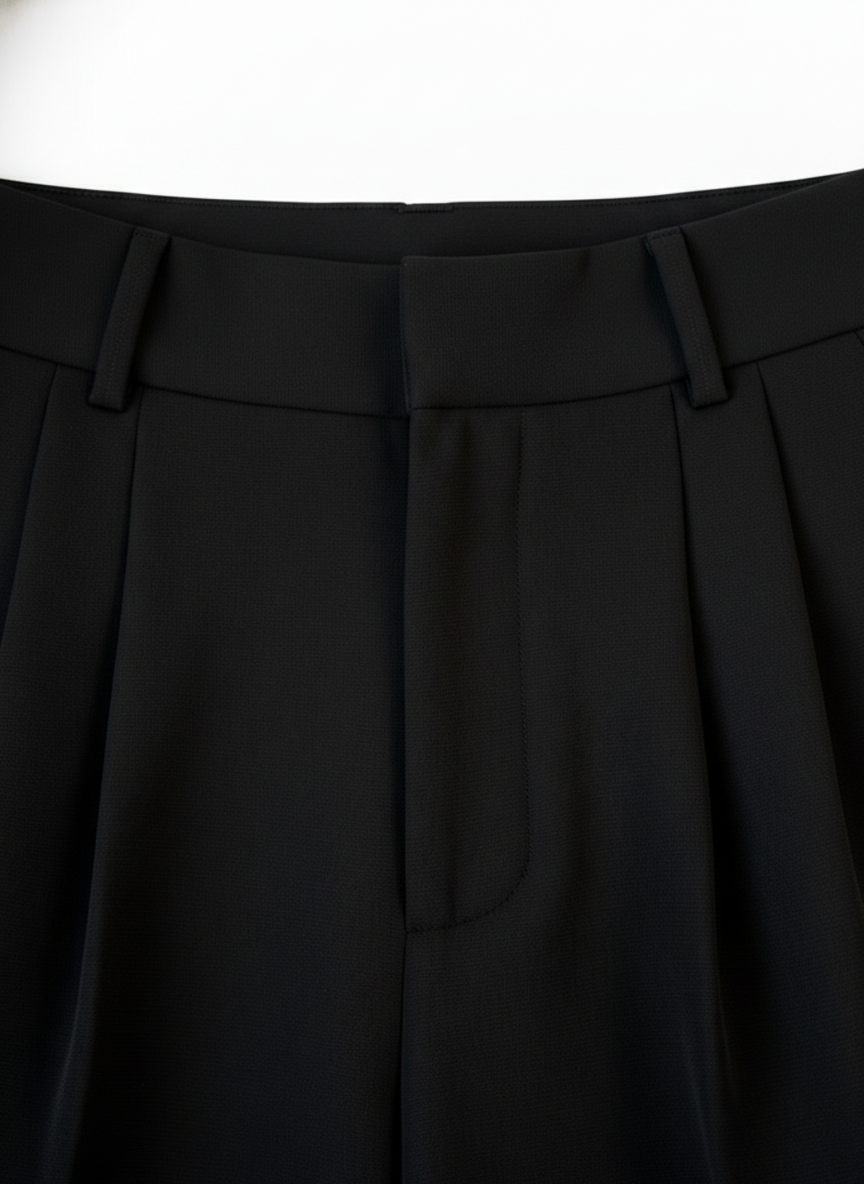 Black Korean Pant