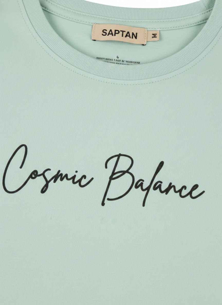 Cosmic Balance Green Tshirt