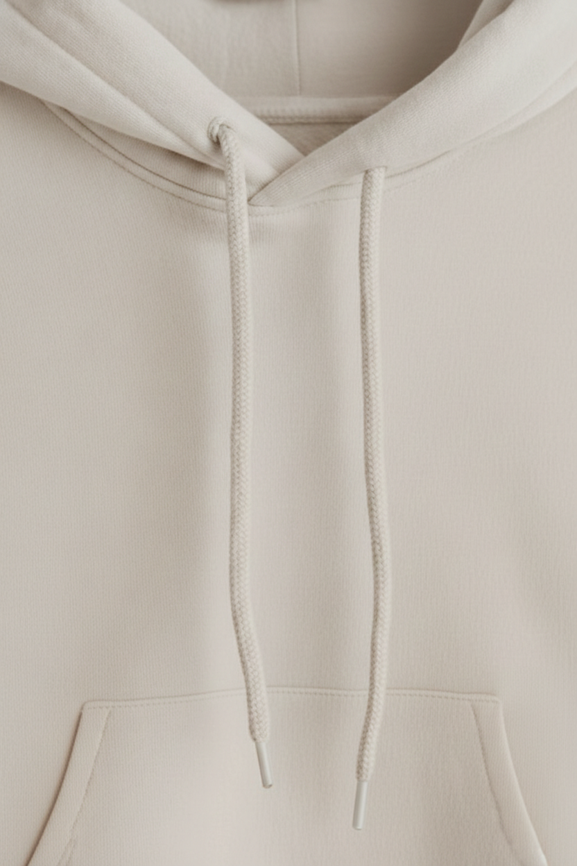 Beige Unisex Hoodie