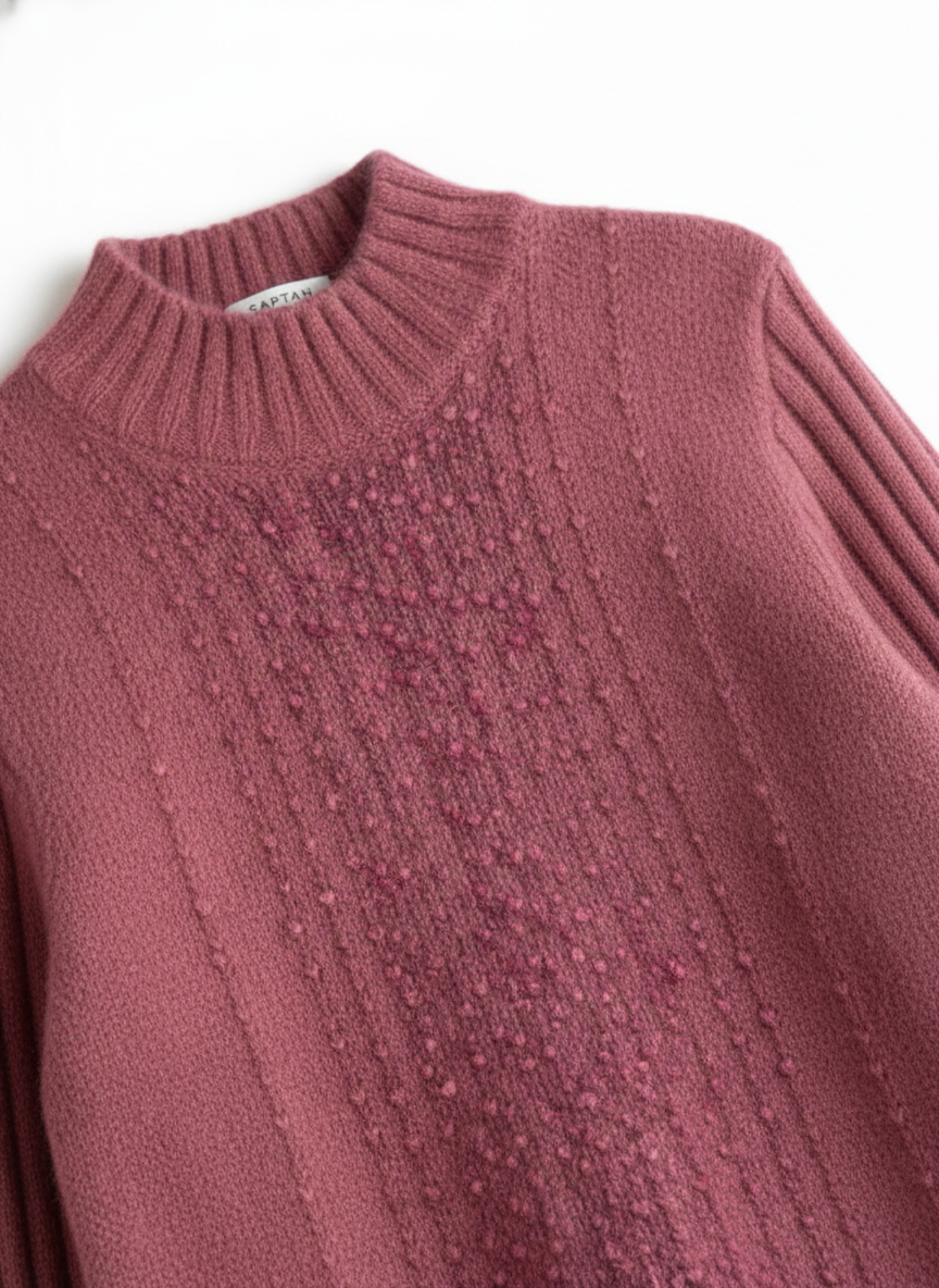 Pink Wollen Sweater